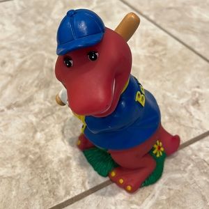 Vintage Barney coin bank 1992 Lyons group